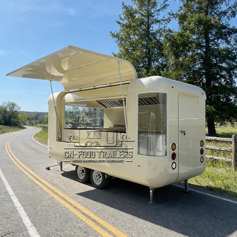 

Мобильный фудтрак CN: полностью оборудованная передвижная кухня для продажи пиццы, хот-догов, крыльев, мороженого.