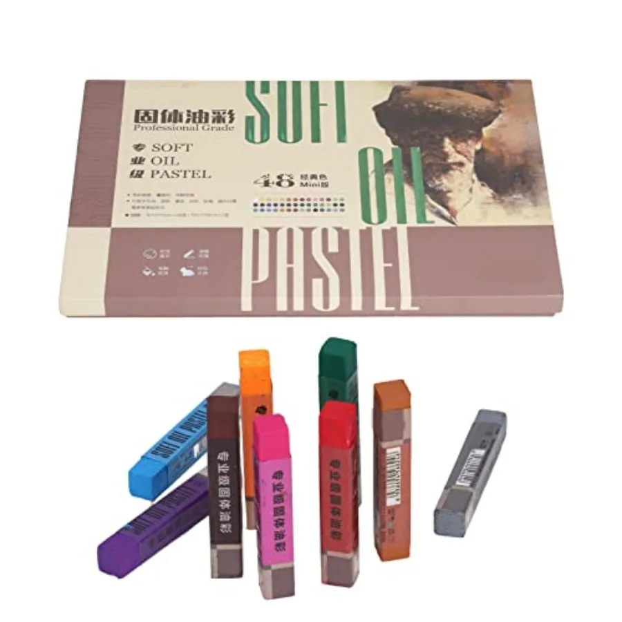 

Набор из 50 масляных пастелей: яркие цвета, мягкий глянцевый эффект, привлекательные декоративные аксессуары для творчества и граффити 8548MN