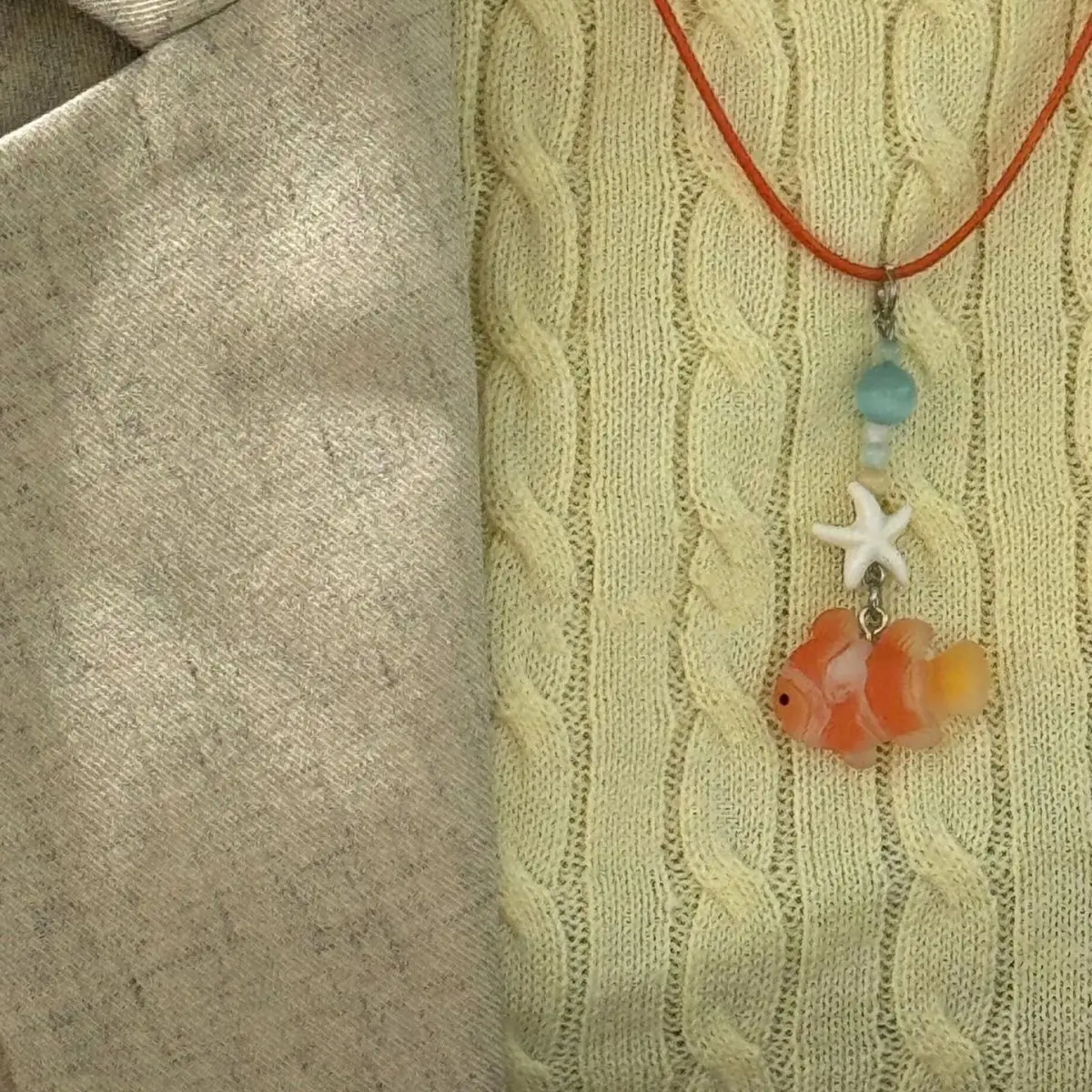 Collares con colgante de pez payaso geométrico, collar Harajuku para mujeres y niñas, joyería estética Y2k 2024