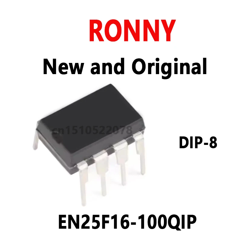 5PCS  New and Original   EN25F16 100QIP DIP-8   EN25F16-100QIP