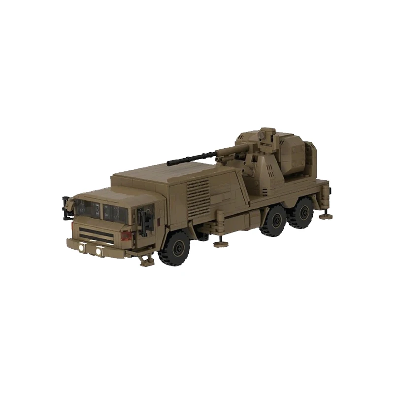 SA‑2 Surface‑To‑Air Missile System Model MOC Building Bricks War Equipment Modular Technology Gifts Holiday Assemble Toys Suit