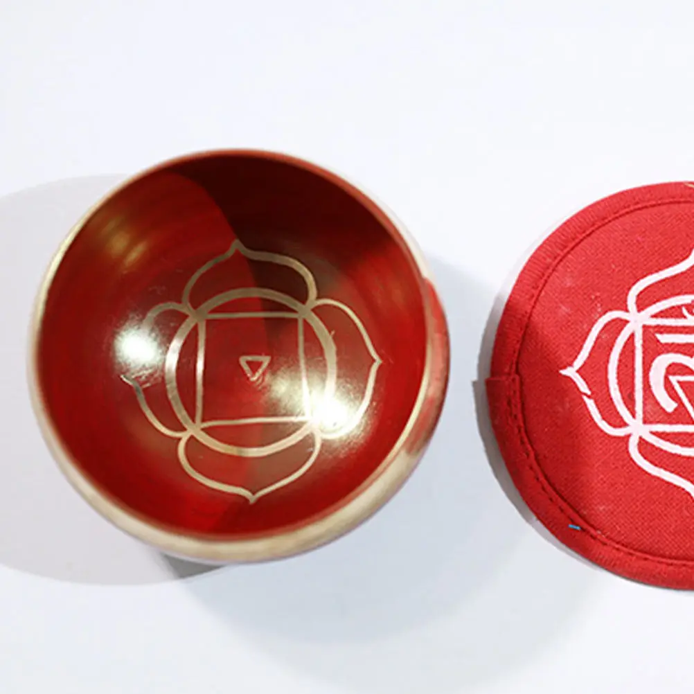 

Nepal Sound Bowl Yoga Meditation Cleansing Lightweight Portable Wood Rod Perfect Craftsmanship Simple Therapeutic Singing Bowls