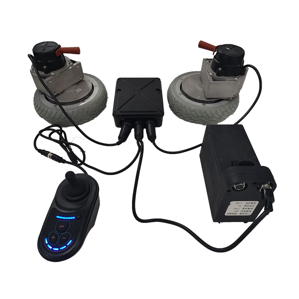 2019 hot Motor Controller 24V 250W Joystick Controller wheelchair motor 8 inch for electric wheelchair