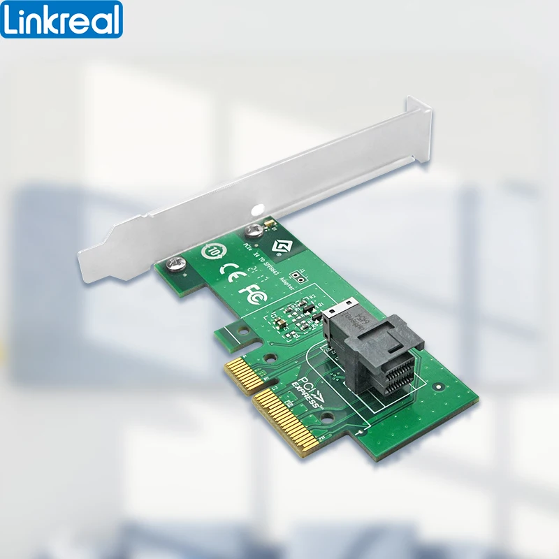 Linkreal PCI Express x4 to U.2 SFF-8643 Adapter for PCIe NVMe U.2 SSD-LRNV9611