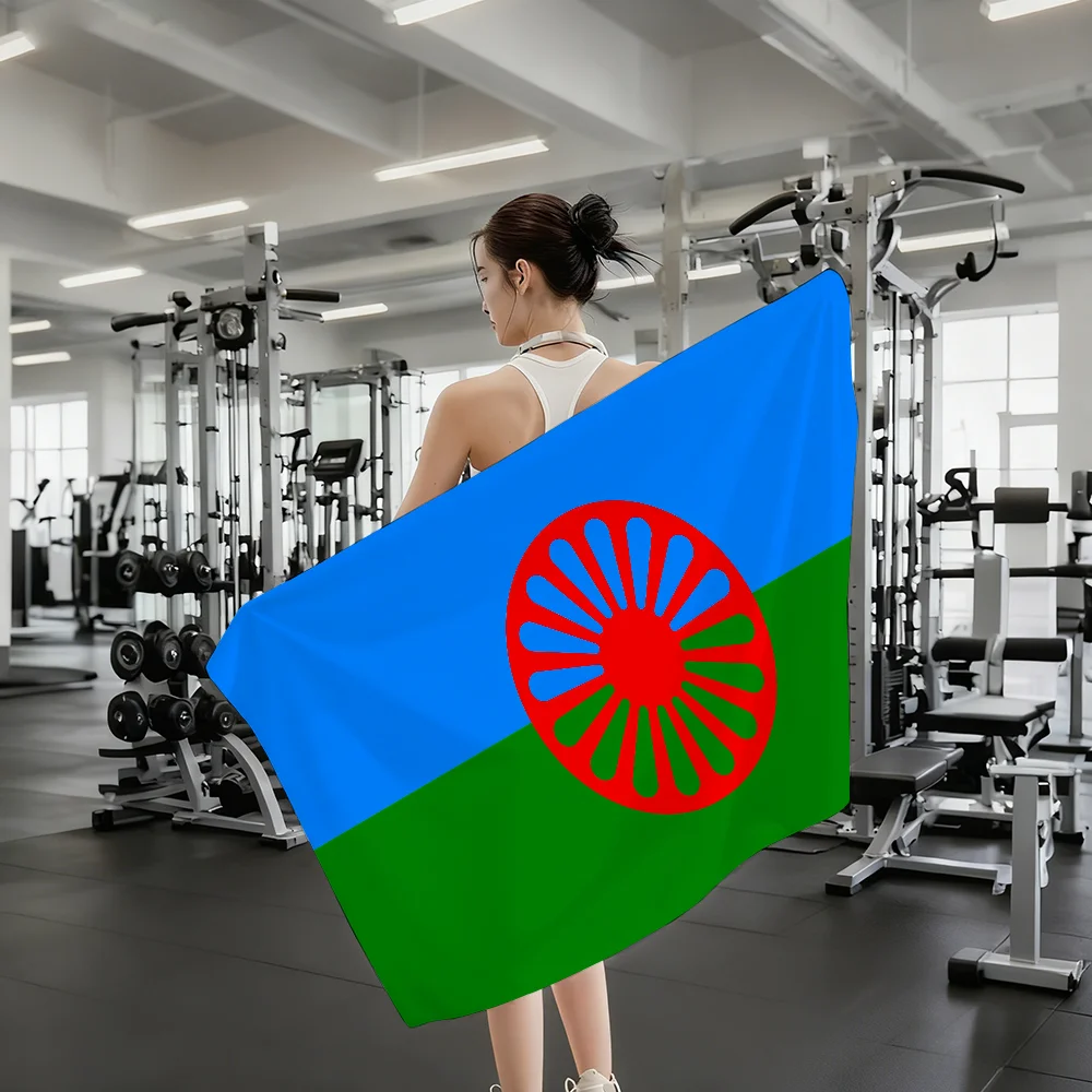 Gypsy Flag Logo Strandlaken Sa - Sauna Home Gym recensie en prijs