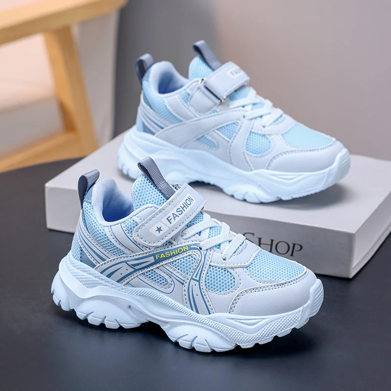 

2026 Autumn Low Cut Childrens Sports Shoes Simple Racing Daily Running Shoes Comfortable And Trendy Wear-resistant Casual Shoes