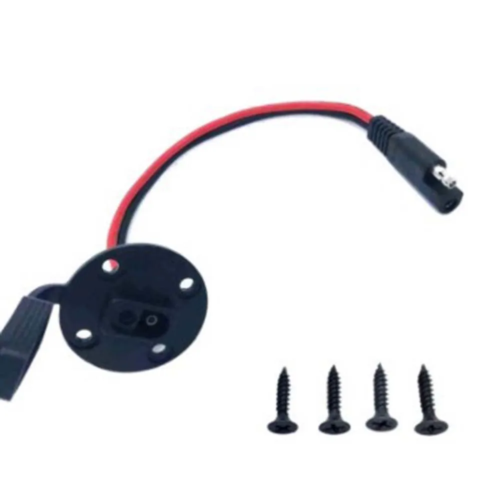 

2 Pin SAE Connector SAE Power Socket Connector Quick Disconnections Soft And Tough PVC 16 AWG Pure Copper Wire