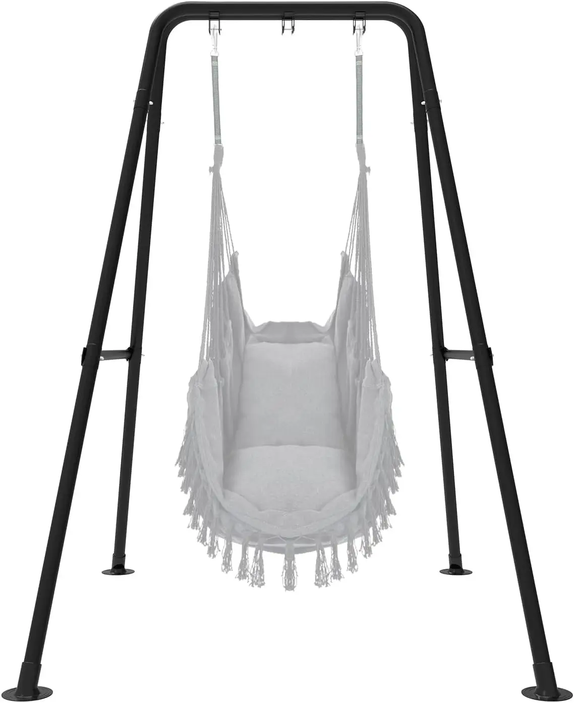 

Heavy Duty Swing Stand, Max Load 330lbs, A-Type, Powder Coated Steel, for Indoor/Outdoor Hammock Chair (Black)