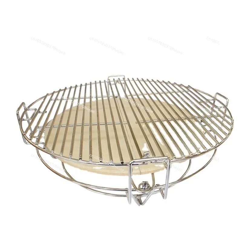 Stainless Accessory Bbq Grill Wire Mesh Kamado Parts Barbecue Tool Divide& Conquer Cooking System