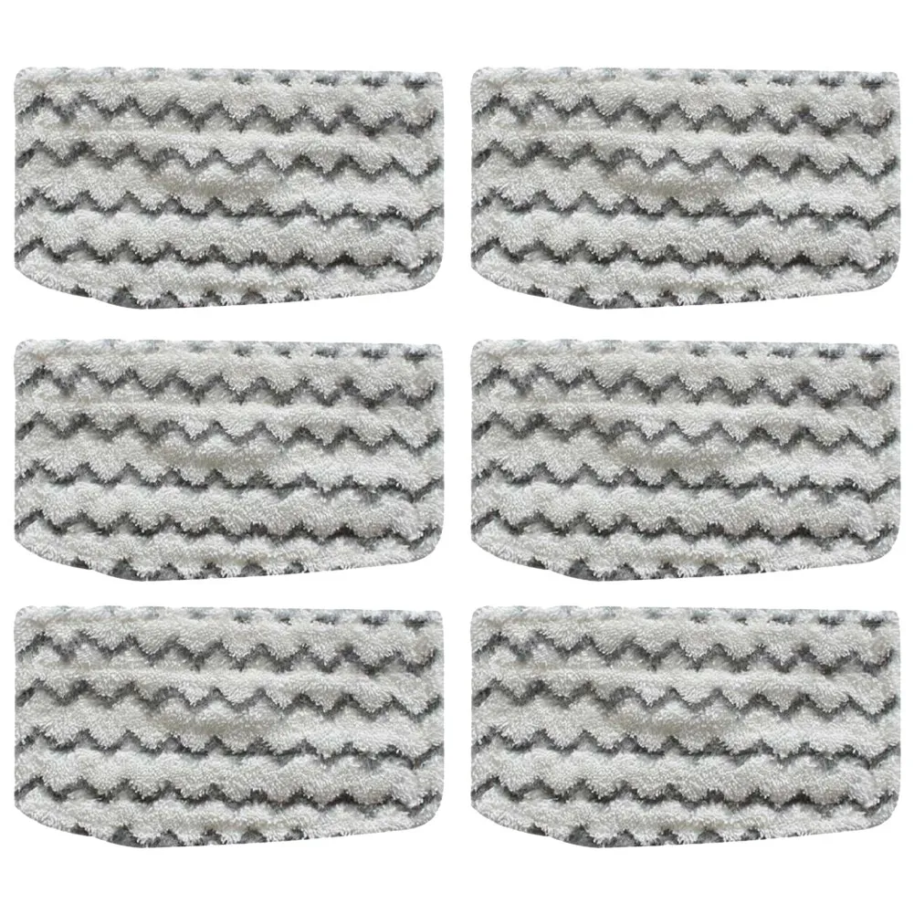 6PCS Steam Mop Cloth Cleaning Cloth Mop Pad Washable Accessories Suitable for Shark M11 D11 D01 M01 P2