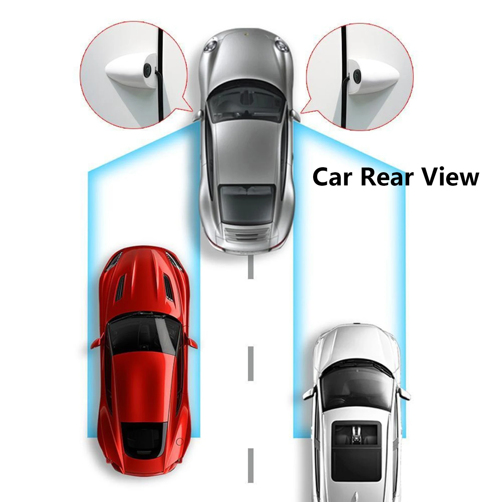 Car Rear View Camera for Vehicle Reversing Camera Car Recoil Intelligent Systems Blind Spot Parking HD Night Vision Wide Angle