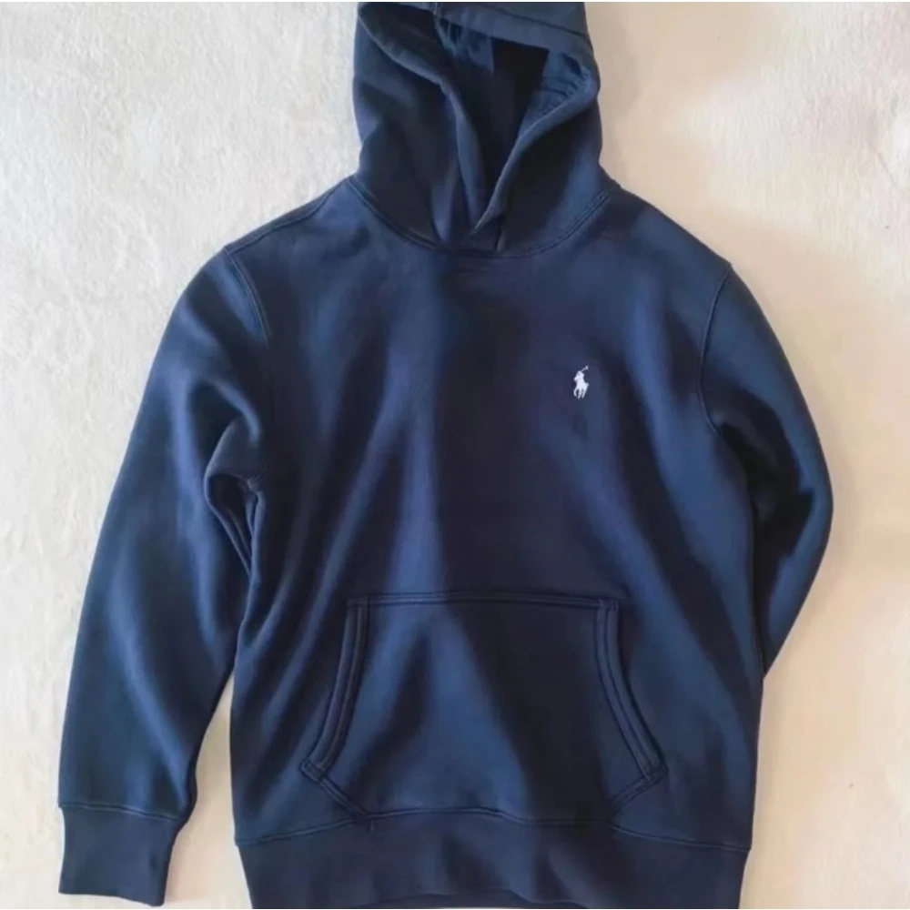 سويت شيرت بقلنسوة فضفاض ومتعدد الاستخدامات من علامة تجارية أوروبية وأمريكية عصرية لمهر الخريف والشتاء للرجال #3