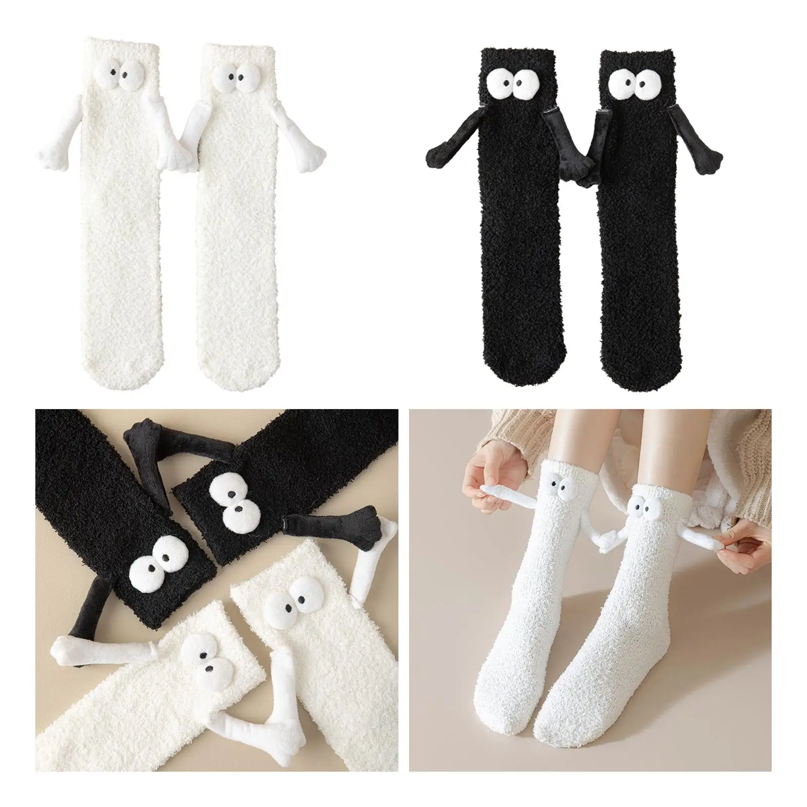 Hand in Hand Sock 1 Pair Friendship Socks for Women Men Holding Hands Socks