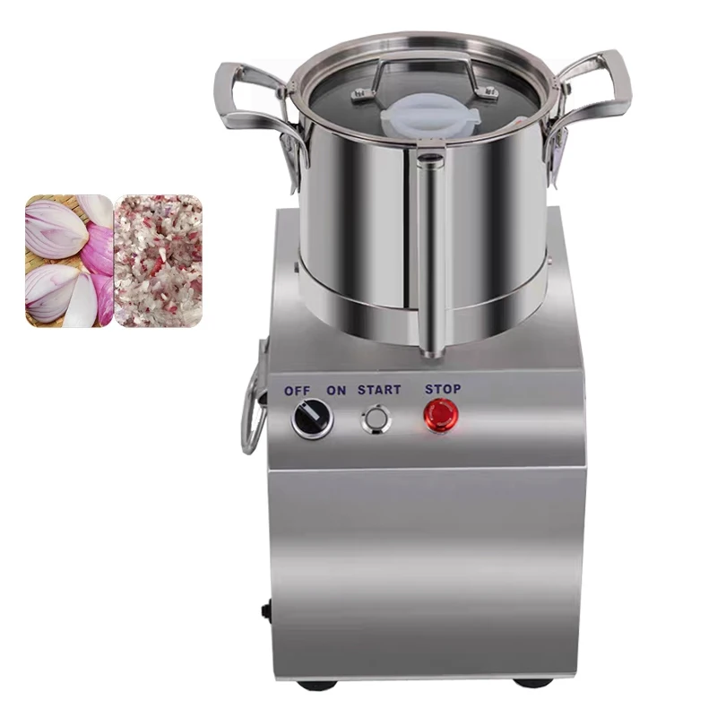 Electric Food Chopper Machine Commercial Vegetable Cutter Chili Onion Ginger Vegetable Cutting Machine