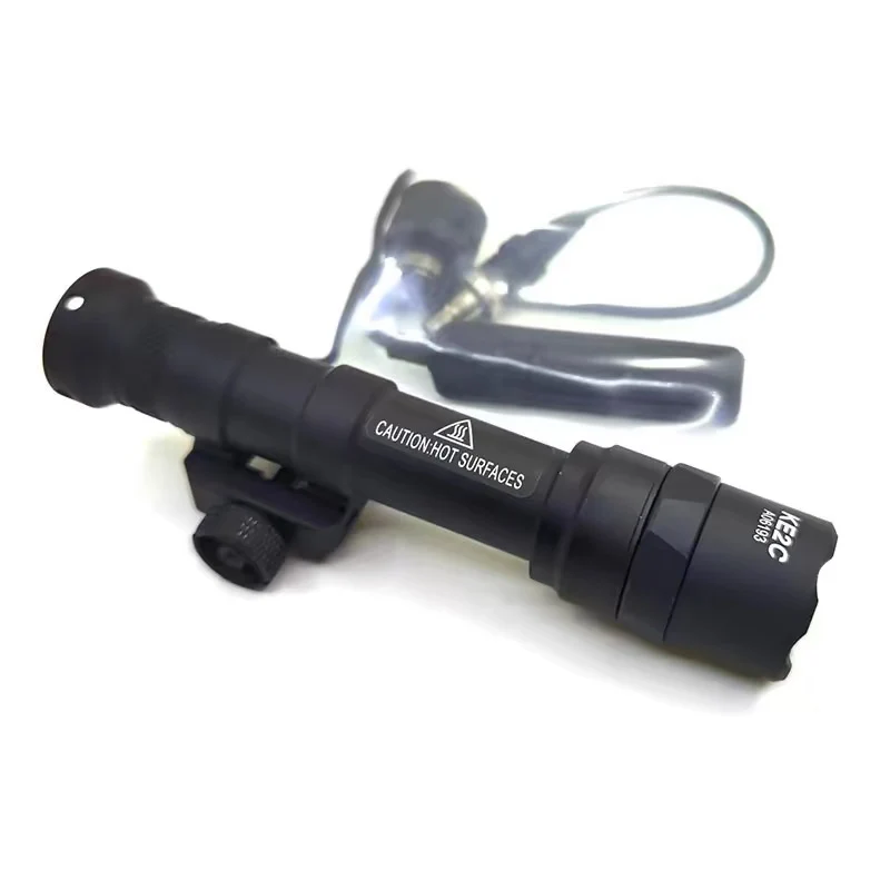 Hunting M600B Scoutlight WeaponLight - Incandescent LED Flashlight with Control Pressure Switch Fit 20 mm Rail