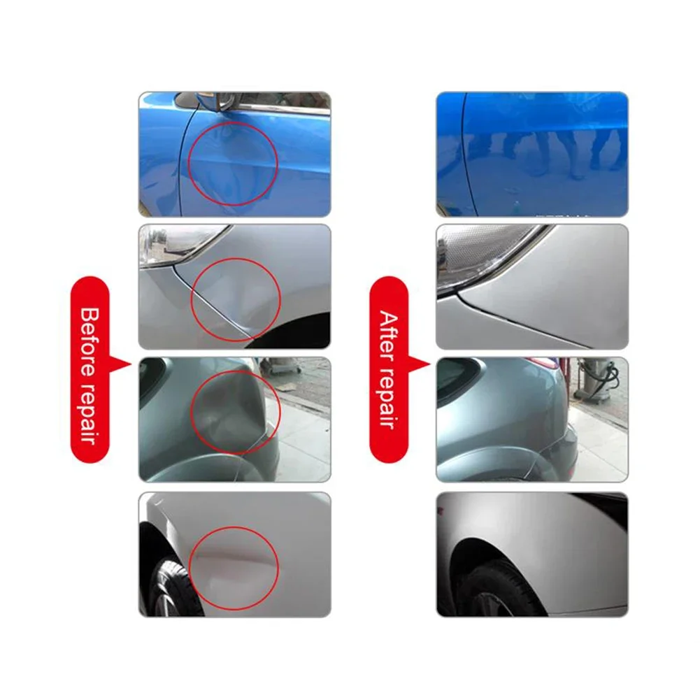 PDR Dent Removal Auto Repair Tool Car Dent Repair Kit White Nylon Pen Tap Down Pen Knock Down Tools 5 pcs/set