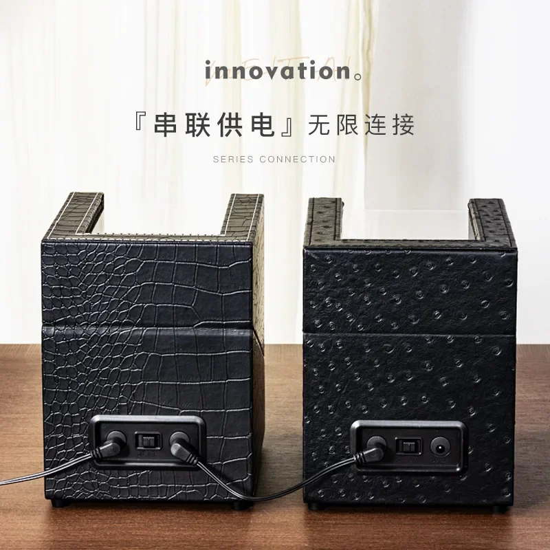 2 + 0 USB-DC ملفاف ساعة Wanbao إلى المحرك التلقائي لف ساعة شاكر ساعة ميكانيكية شاكر الساعات الملحقات