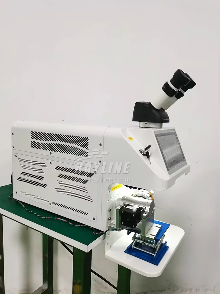 Mini máquina de solda a laser com eixo rotativo, soldador a laser, ouro, prata, soldador dental, jóias