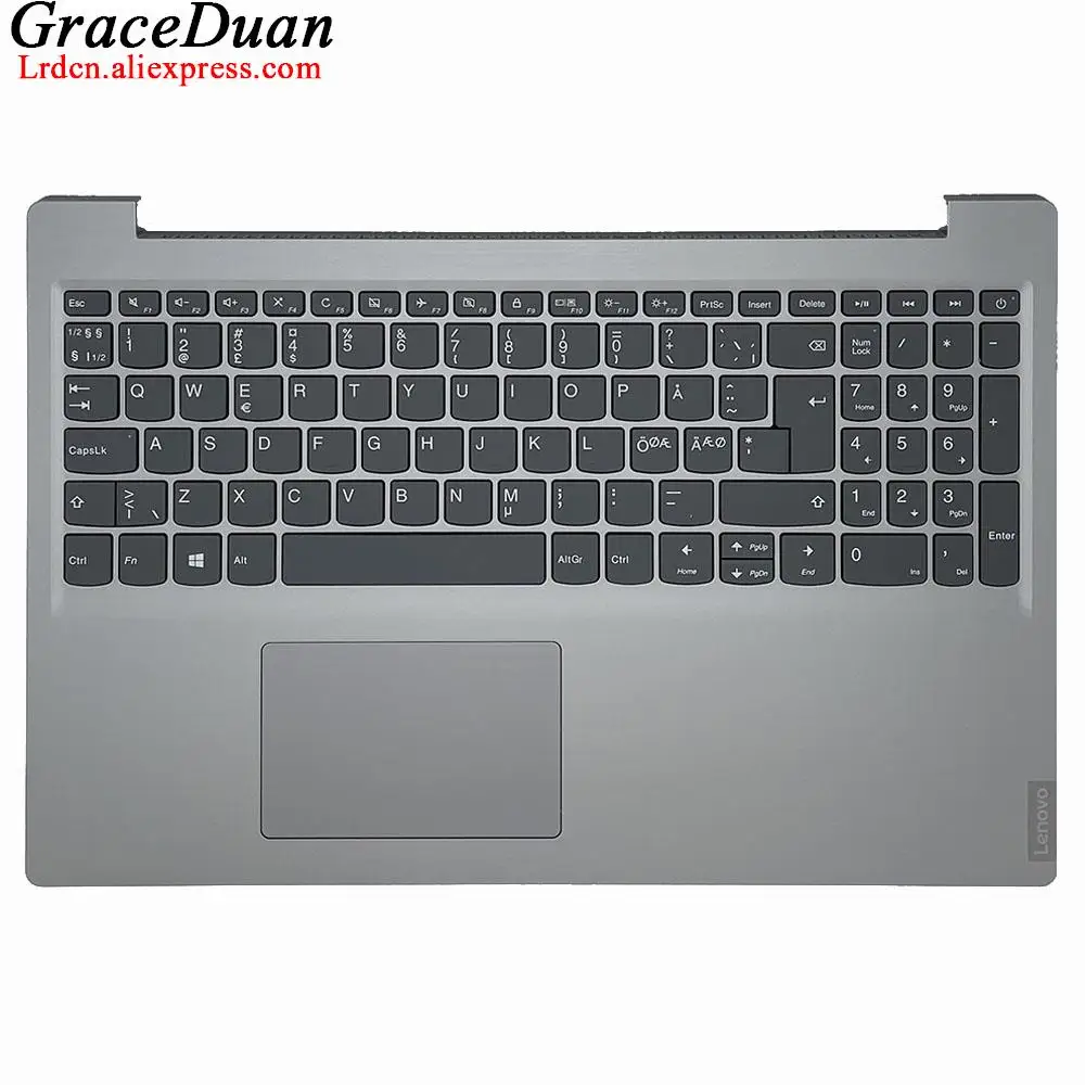 GR UK NDC TW TH US Keyboard With Gray Shell C Cover Palmrest Upper Case for Lenovo S145-15 15AST IWL API IGM IKB IIL Laptop