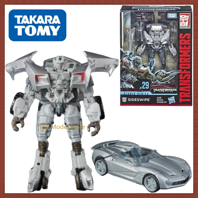 In Stock Takara Tomy Transformers SS Series SS-29 D-Class Sideswipe Action Figures Robot Collectible Model Toys Genuine Car Gift