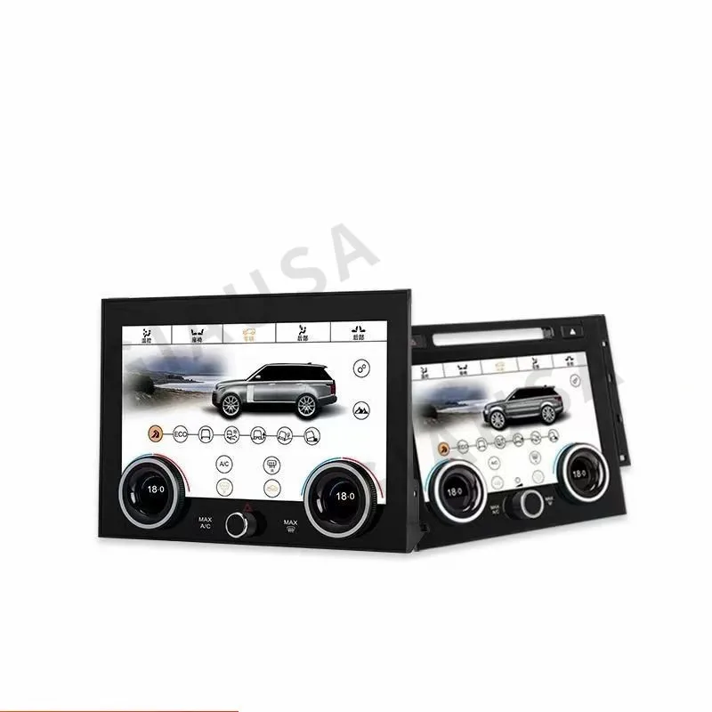 

For Land Rover Range Rover Sport 2013-2017 L494 AC Air Conditioner Panel Climate Control HD Touch LCD Screen Retain CD QLED