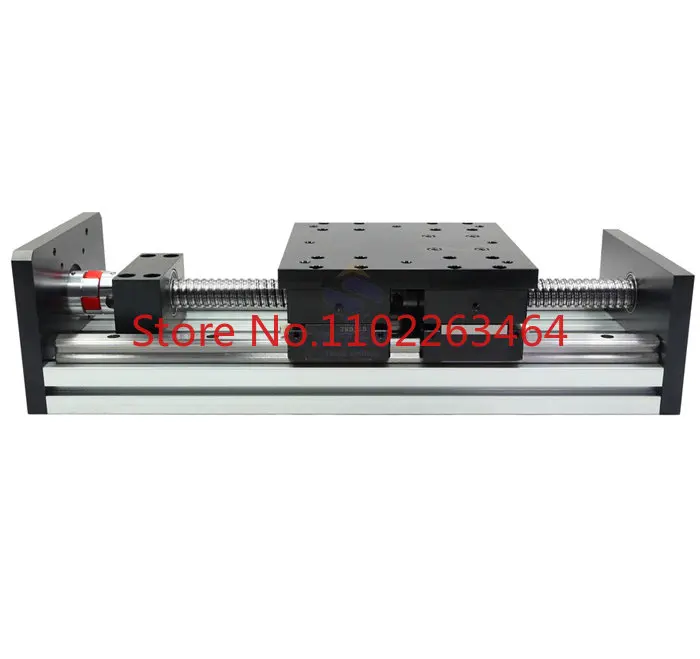 

Linear guide slide/double track can be equipped with 86/110/130 stepping motor ball screw slide to work