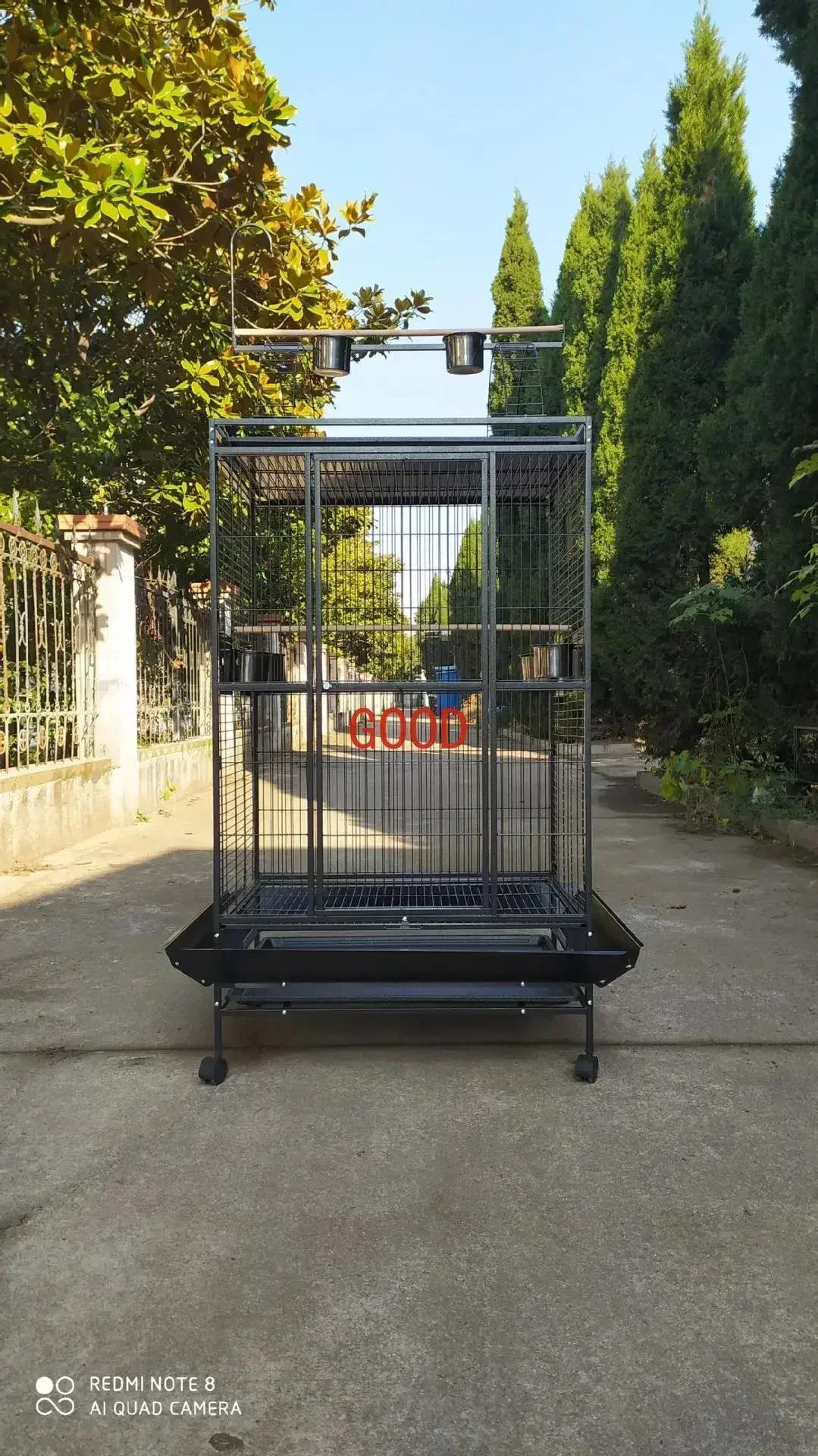 Large Luxury Parrot Cage Interactive Queen Villa