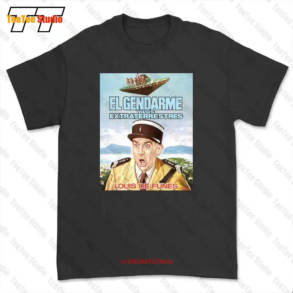 Louis De Funes The Gendarme And The Extra Terrestrials T-shirt Tee 558A