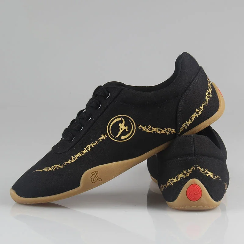 2025 Professional Wushu Wushu Taiji Shoes Men\'s Women\'s Designer Model Wushu Sneakers Men\'s Couple\'s Black and White Wushu