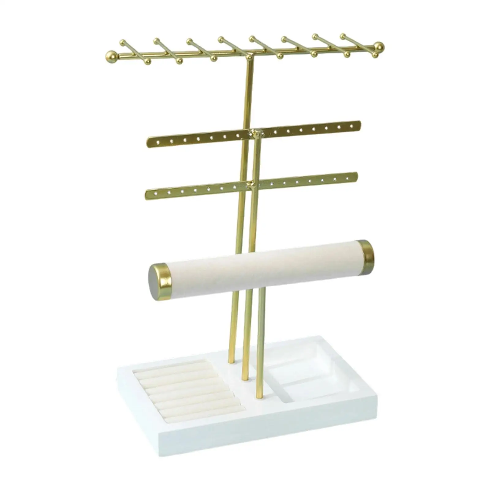 Porta bracciale multifunzionale per organizer per gioielli per comò da tavolo