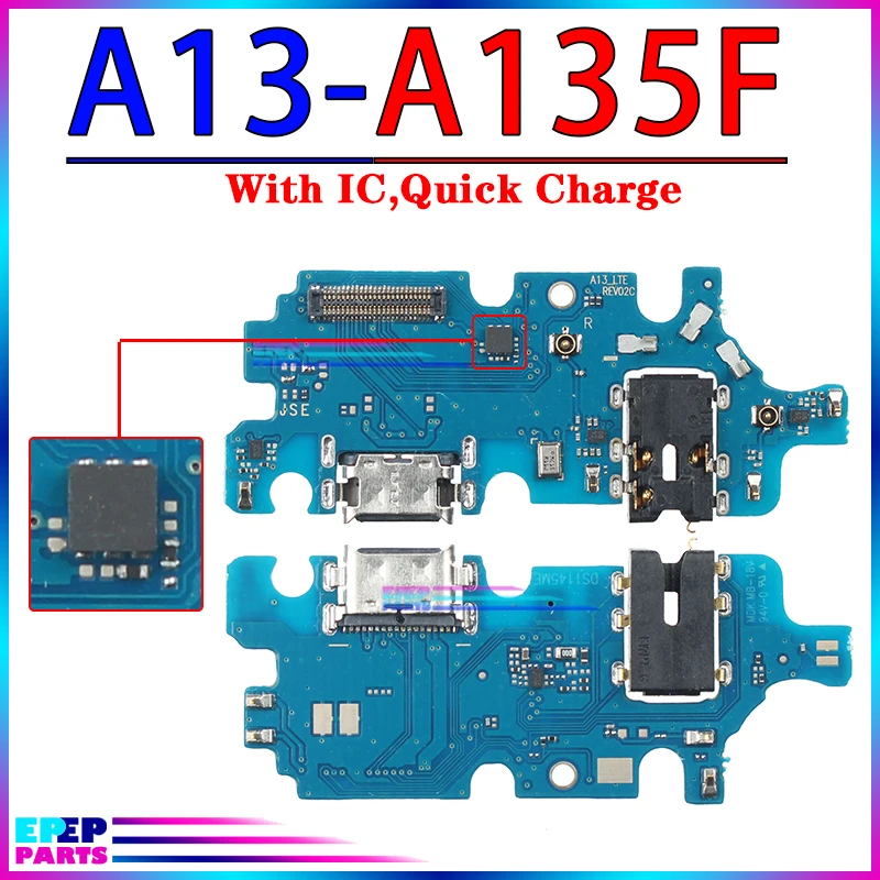 Usb Dock Charger Port for Samsung Galaxy A33 A53 A73 A03 Core A03S A13 A23 4G 5G Charging Board Module