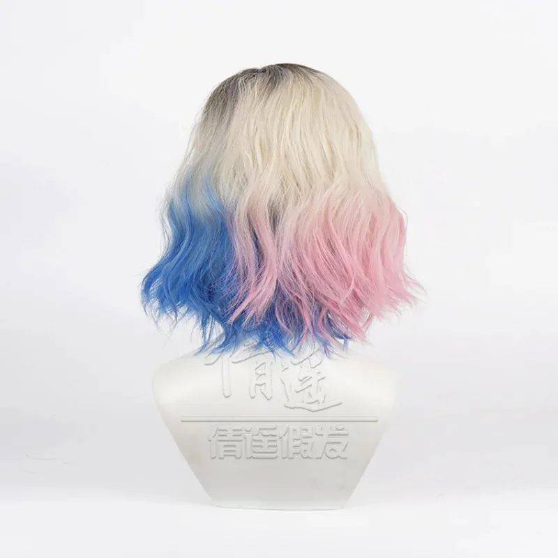 2 Color Enid Sinclair Cosplay Wig Addams Colour Wig Halloween Carnival Prop Wig For Women Girl