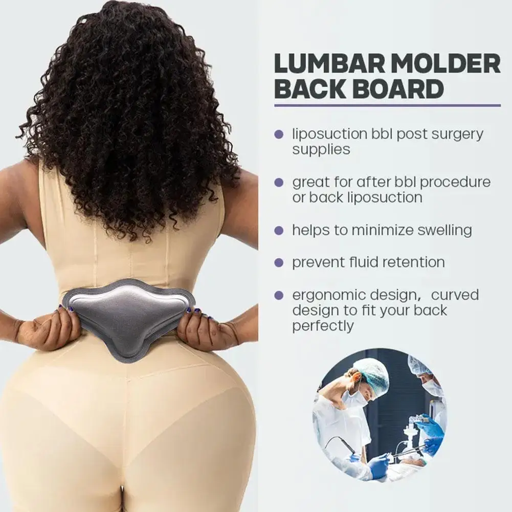 Lipo Foam Post Surgery Lumbar Molder Back Compression Board Ab Boards Liposuction C-Section Tummy Tucks Brazilian Butt Lifts