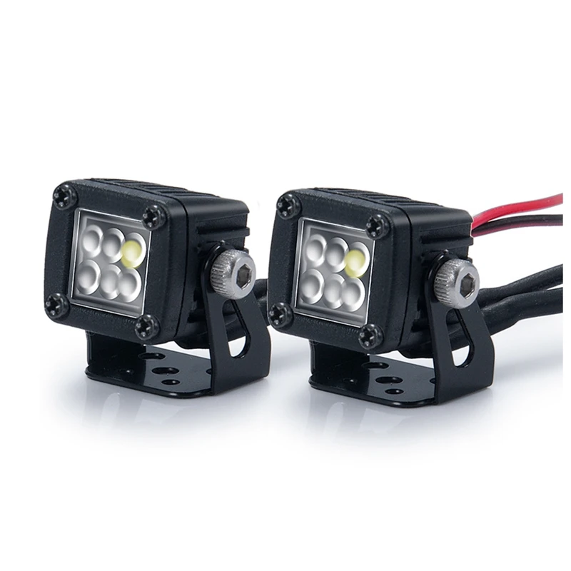 HOT-LED Lights Bright Headlights Spotlight For 1/10 RC Crawler Car TRX4 Axial SCX10 90046 Wraith RR10 VS4-10 Redcat Gen8