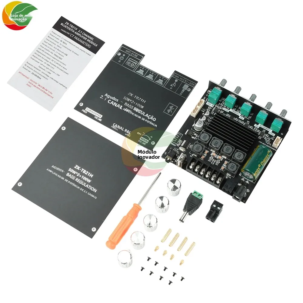 modulo-amplificador-digital-tb21h-21-canais-bt-51-tpa3116d2-canal-duplo-bluetooth-compativel-com-painel-amplificador-zk-tb21