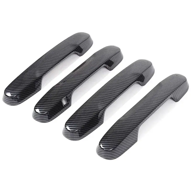 Reliable-For Honda Pilot 2023 2024 ABS Carbon Fiber Car Exterior Door Handle Cover Trim Accessories