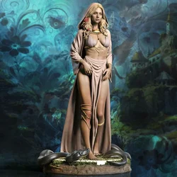 Harmonia Goddess Resin Figure Miniature 1:16 Model Kit Unpainted Plastic Model Kit  A418