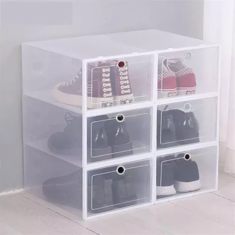 6 Box Organizer Shoe Sandals Drawer Stackable Boxes, Boxes and Baskets Decorative Boxes