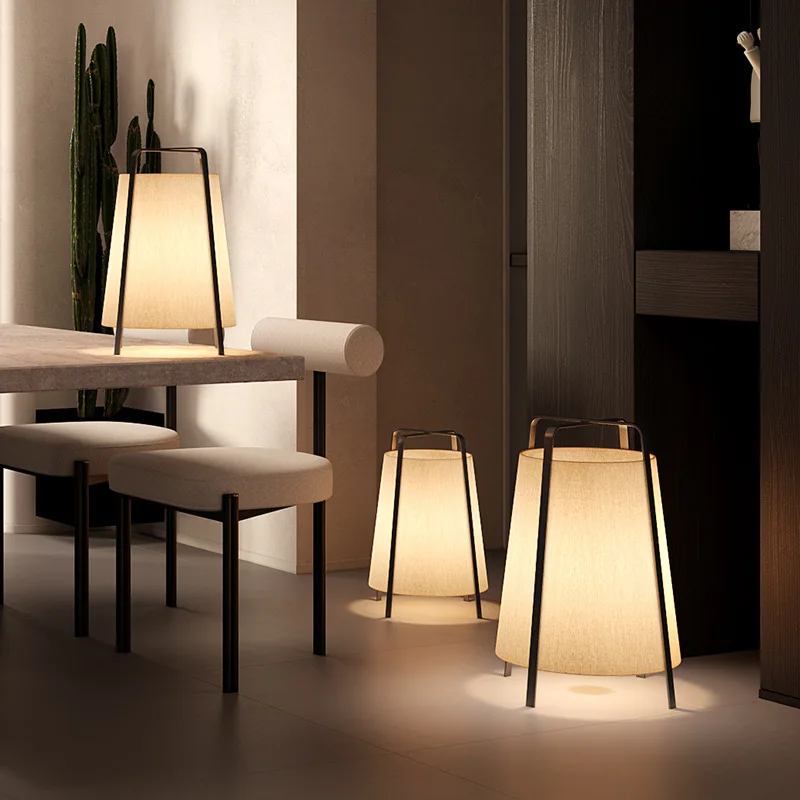 

Tea Room B & B Aisle Corridor Living Room Bedroom Creative Fabric Sofa Floor Lamp