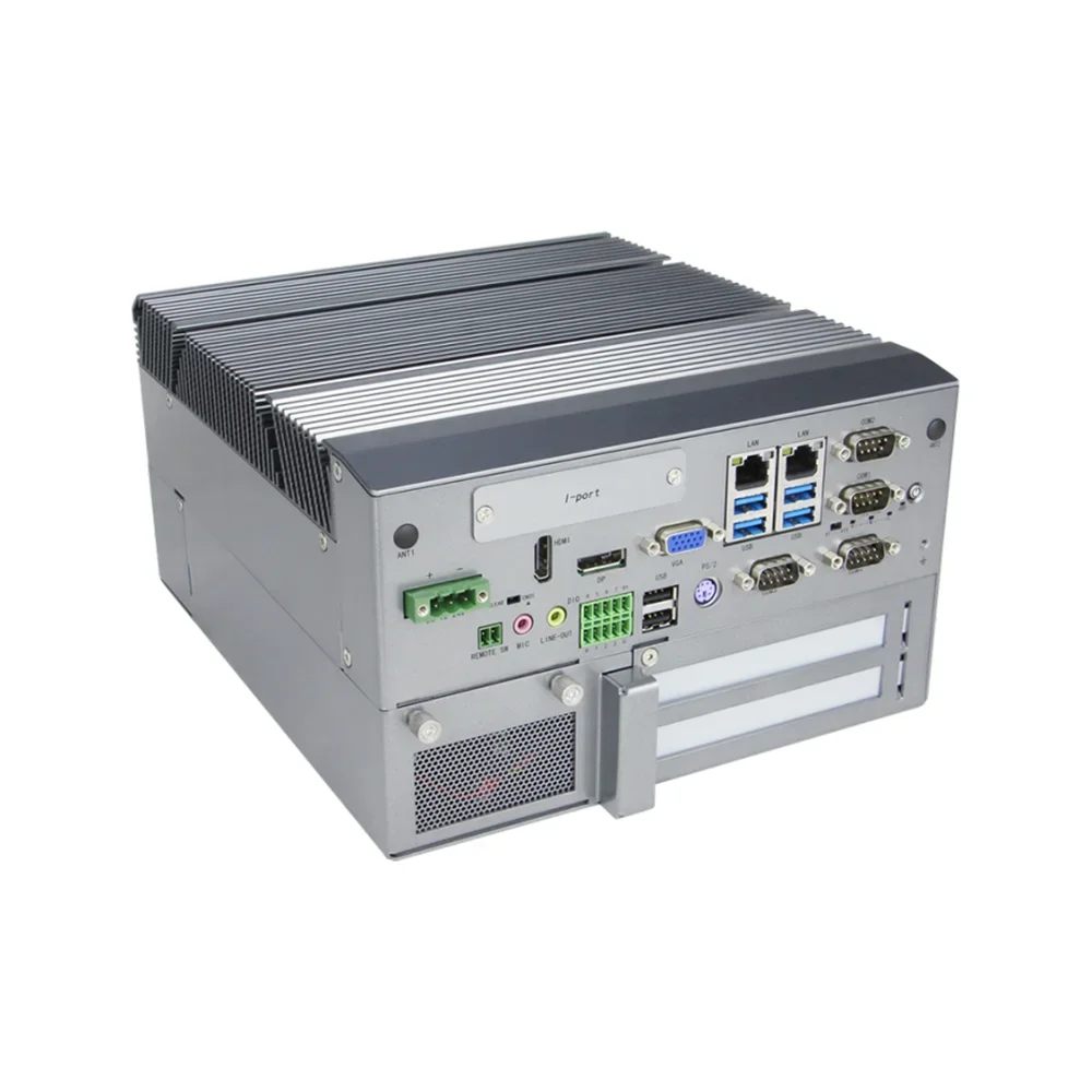 Ultra-Compact Fanless Box PC High Vibration Shock Load DIN Rail Wall Mounting Simple I/O  Connection Embedded Computer