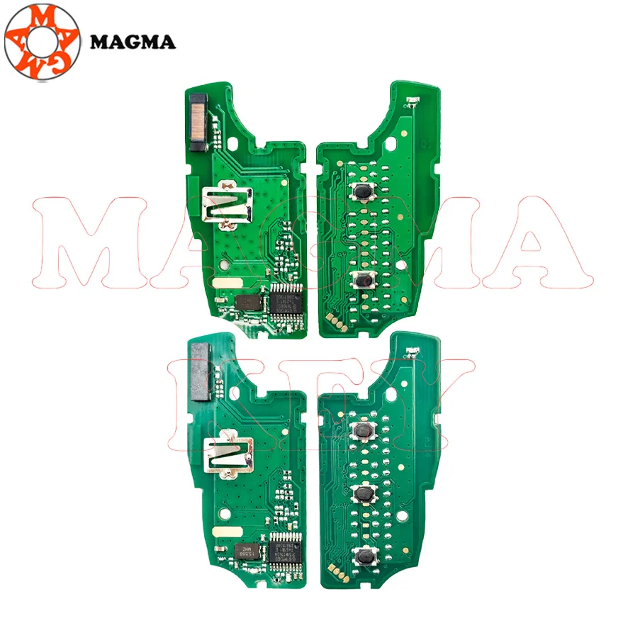MAGMA FCC: CWTWB1G767 مفتاح السيارة الوجه عن بعد 433 ميجا هرتز 4A PCF7961M لنيسان قاشقاي روج J11 بولسار C13 جوك F15 X-Trail T32 ميكرا #2