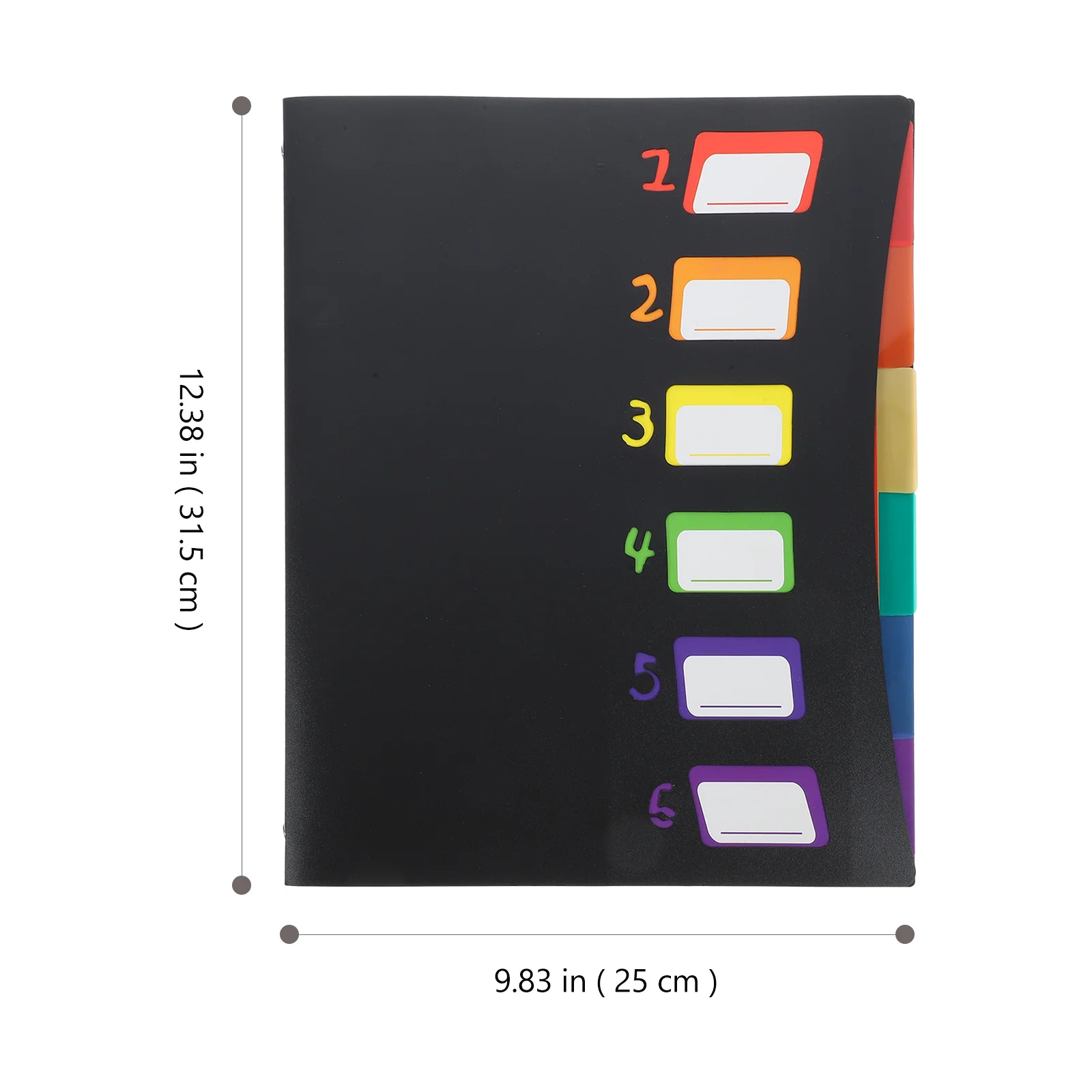 File Folder PP Material Heavy Duty Plastic Document Organizer with Pocket for Office Business Conference Paper Files Storage