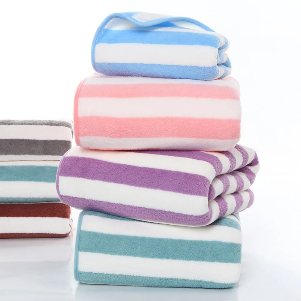 35x75cm   Adults Bath Towel Absorbent Quick Drying Thick towel Spa Body Wrap Face Hair Large Beach Cloth Bathroom Tools