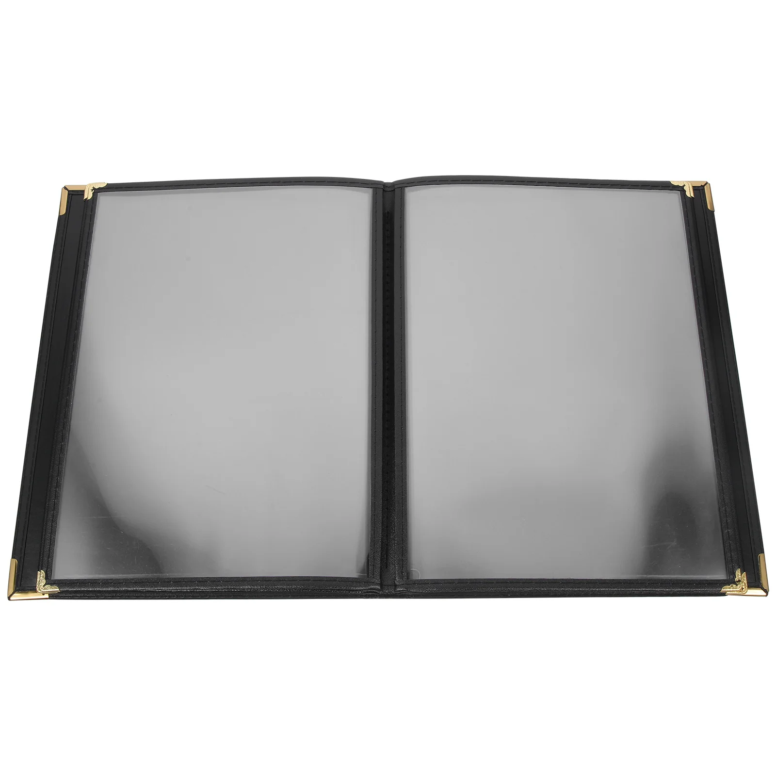 Restaurant Menu Cover Transparent PVC Sleeve Protective Holder for Cafe Hotel Bar Restaurant Supply Menu Holder