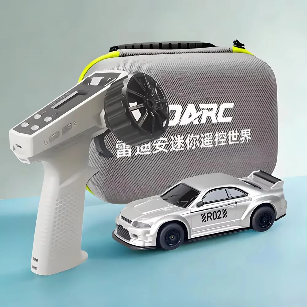 

LDARC R02 1:64 1/64 RC Mini Simulated Electric Tabletop RTR Car CT03 2.4Ghz 10CH Remote Controller Adults Children'S Toys Gift