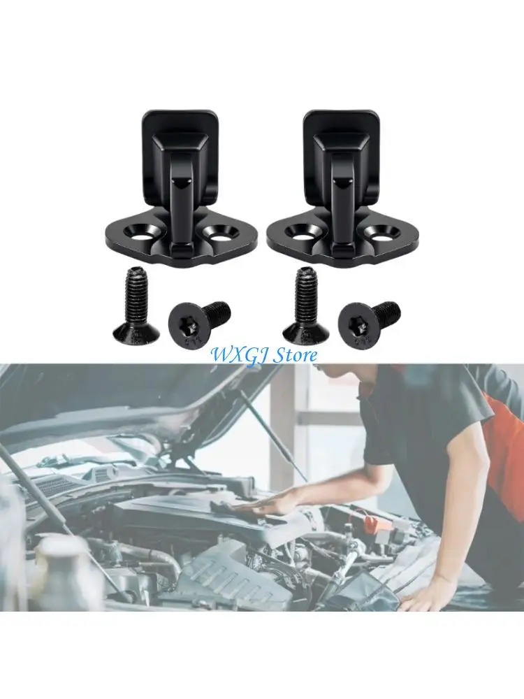37JE 2PCS Strengthened Door Fastener For F150 F250 F350 Pickup Models