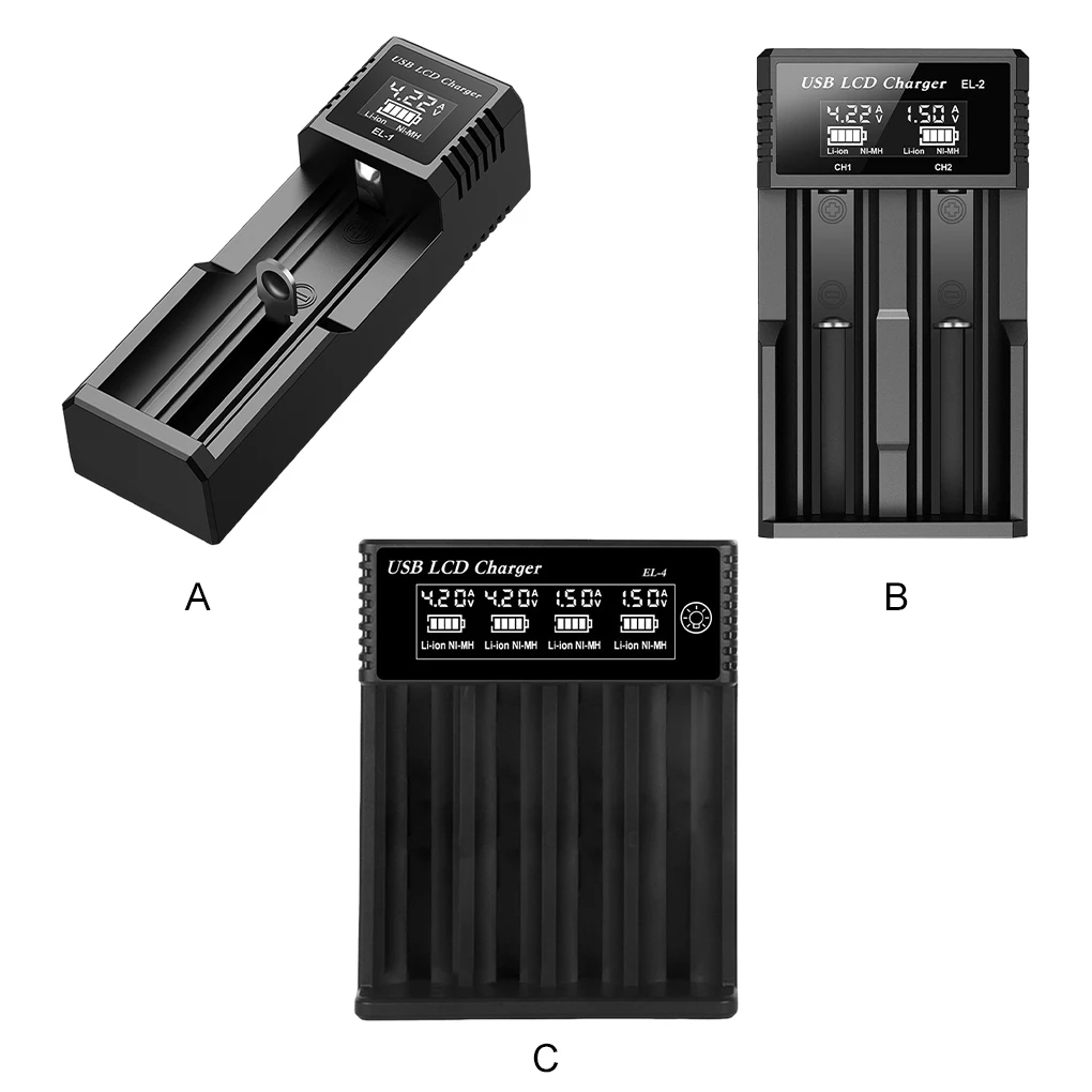 ABS Fast Charging 7 Volt Battery Charger With LCD Display Safe Charging Battery Will Automatically