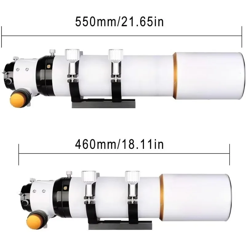 TOOL.SV503 Telescope Tube, 80mm F7 Telescope OTA with Focal Length 560mm & ED Lens for Adults & Beginners High Powered