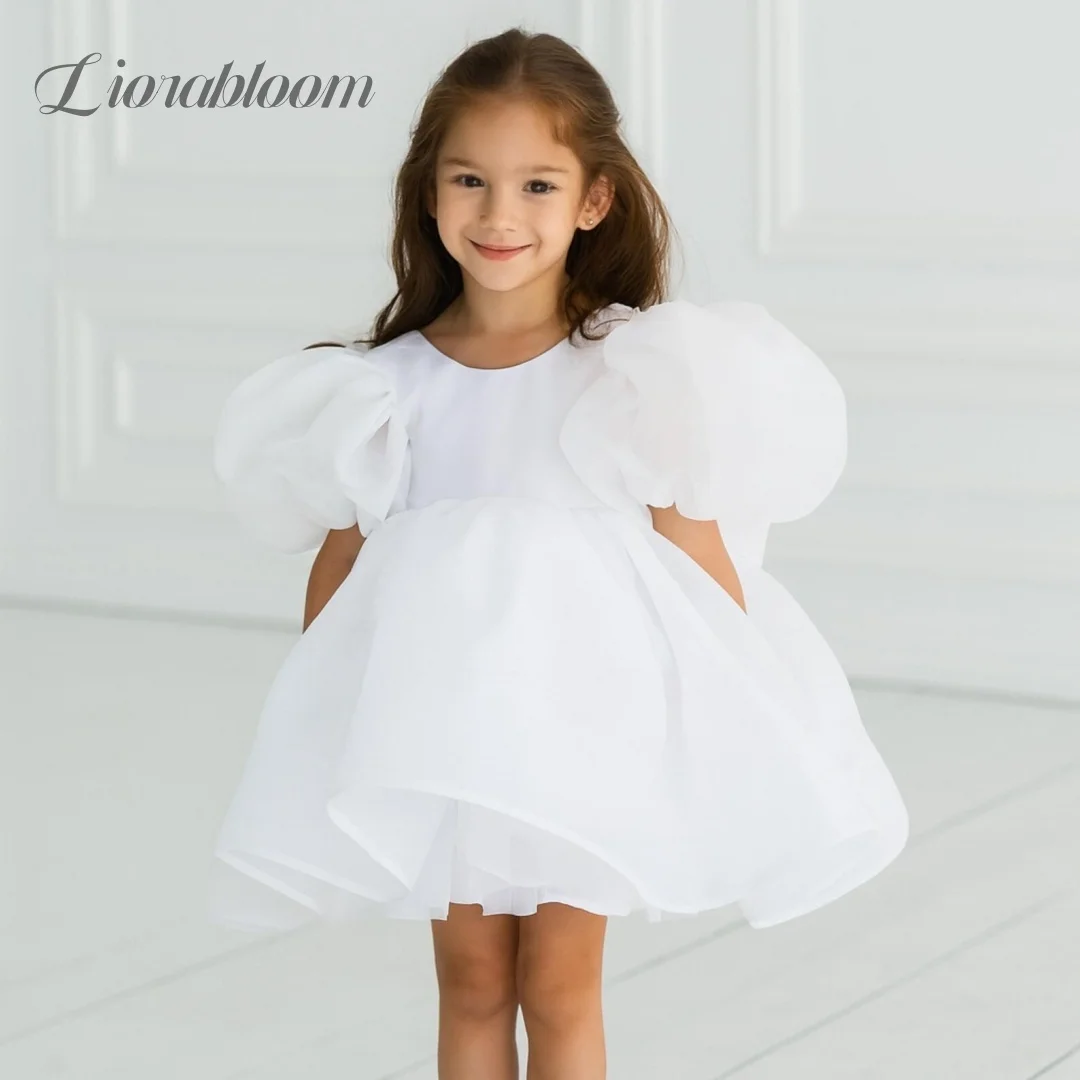

Customized Flower Girl Dress Formal Evening Gown Multi-layered Tulle Gown Wedding Party Attire свадебное платье