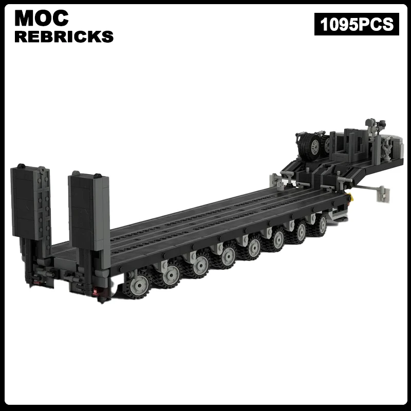 

MOC DOLL Panther (S8E-0S2) Black Heavy Transport vehicle Building Blocks Assembly Model Bricks Display Creative Children Toys